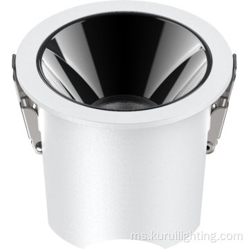 2.5 inci 12W Die-Cast Aluminium Pusingan Downlight